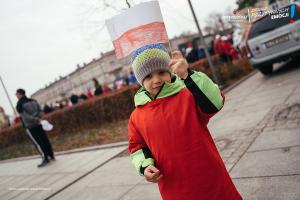  Tomaszowianie uczcili 101. rocznicę odzyskania przez Polskę niepodległości [ZDJĘCIA]