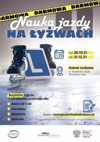 Nauka jazdy na łyżwach w Arenie 