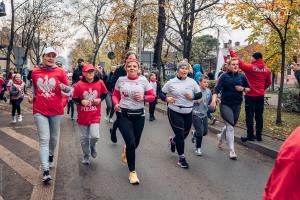 Pobiegli w biało-czerwonych barwach