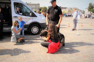 Niebieski Piknik na placu Tadeusza Kościuszki 