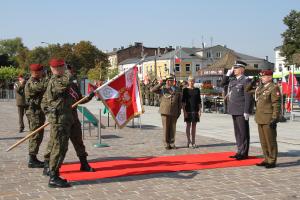 Przekazanie sztandaru dla 25. Batalionu Logistycznego 